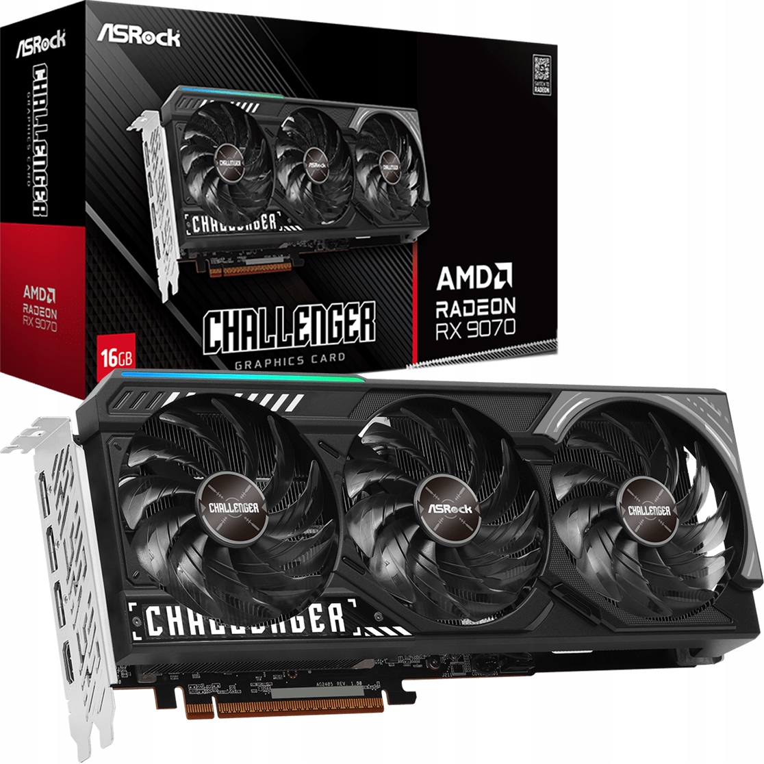 Grafická karta ASRock RX 9070 16GB